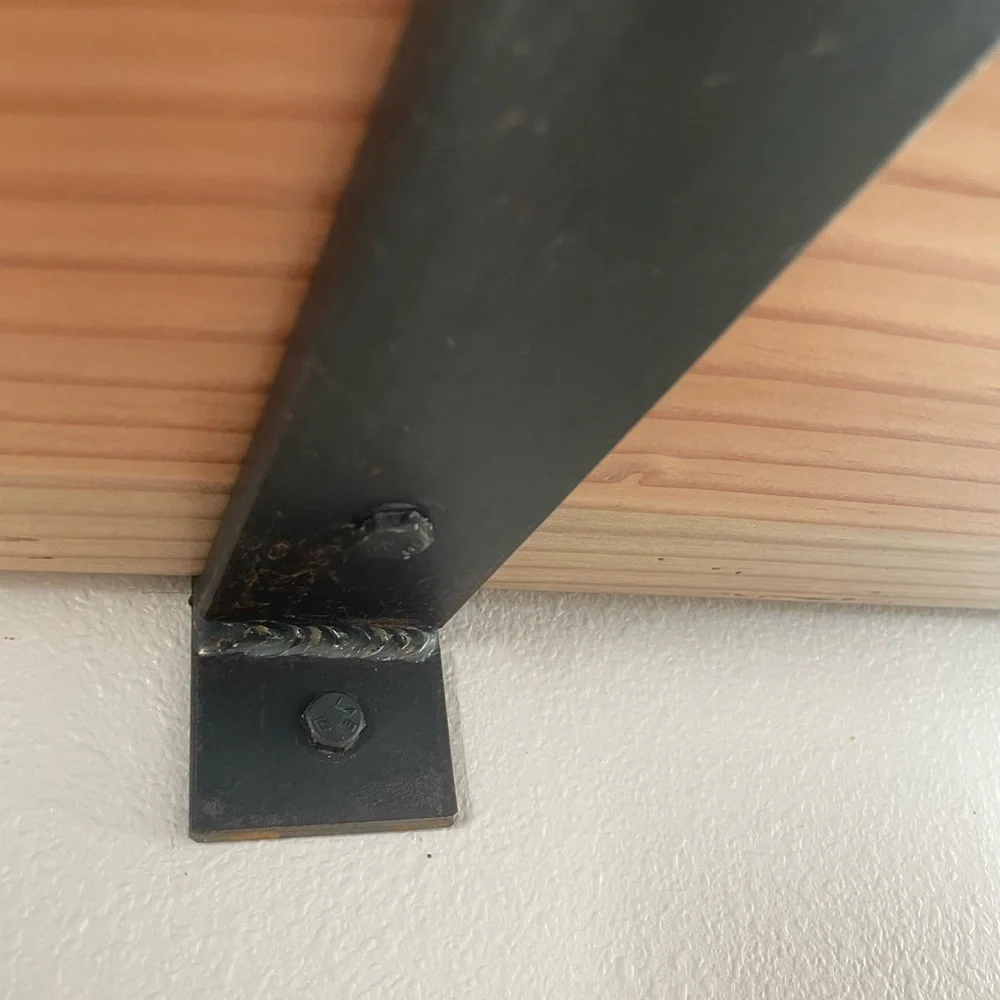 Metal Shelf Bracket Heavy Duty‎ Steel Brackets USA Made 1 Pc Hardware Included